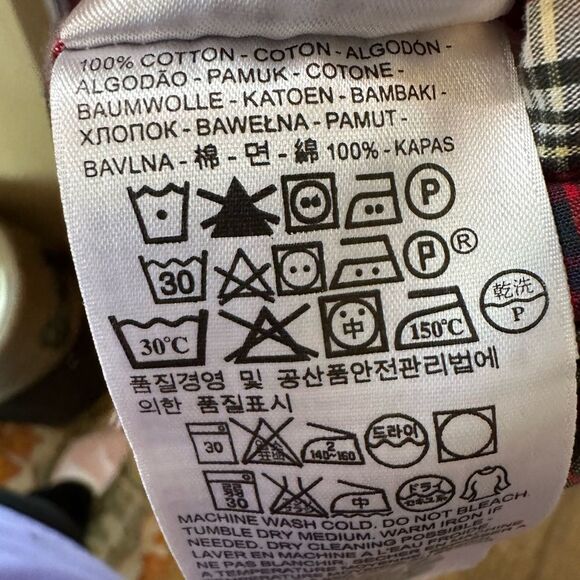 Men's Levi’s Plaid Button Down Casual Shirt Size XL Standard Fit - Picture 7 of 7